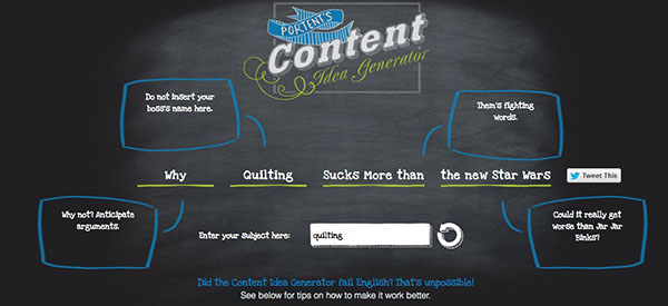 how to generate ideas for blog posts